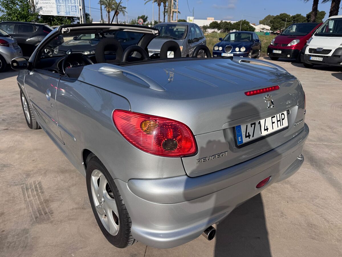 PEUGEOT 206CC 1.6 AUTO CONVERTIBLE SPANISH LHD IN SPAIN ONLY 35000 MILES 2006